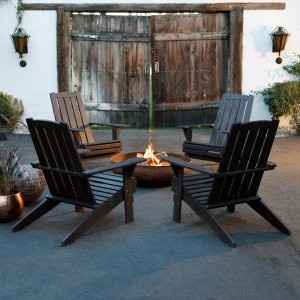 fire pit area