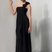 Black bridesmaid dresses...