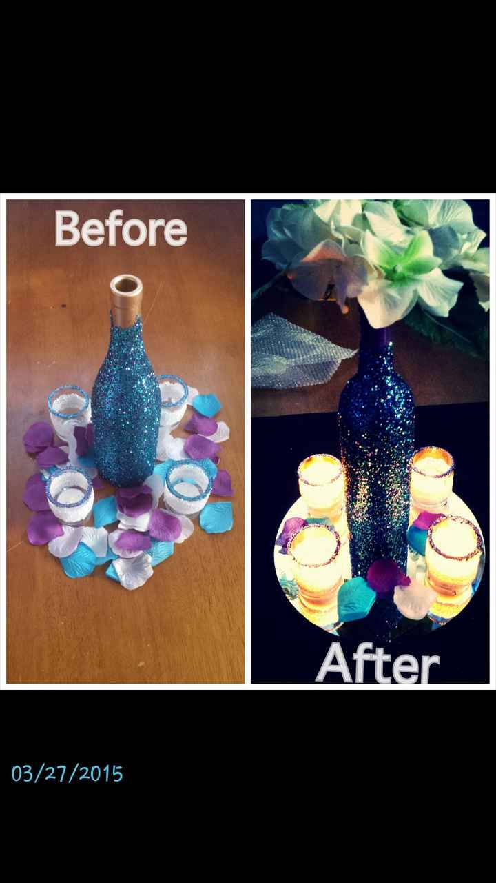 DIY centerpieces