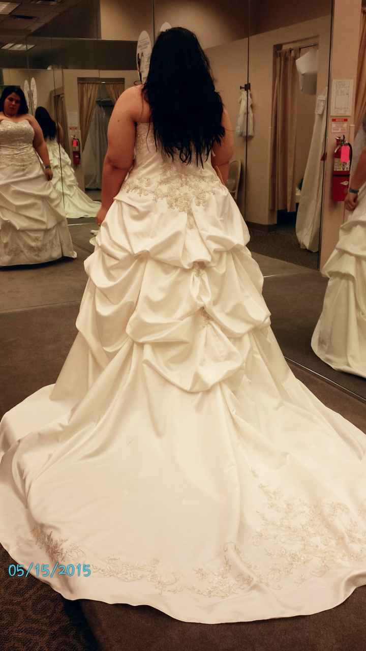 My dress fitting went great :) Pictures included!