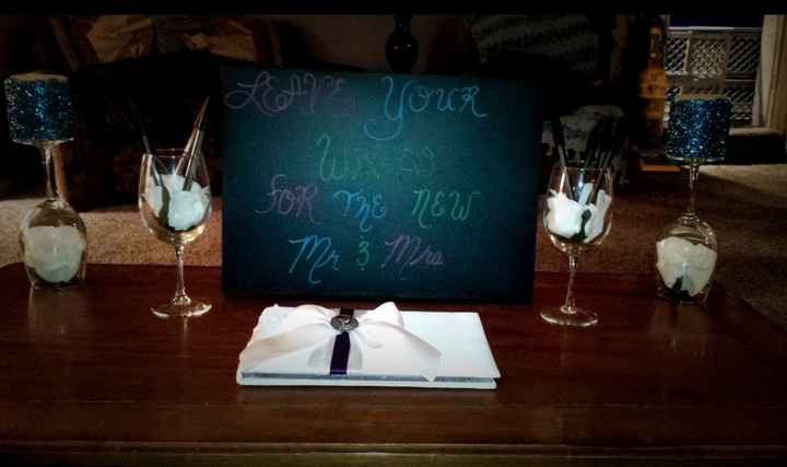 guestbook table idea.