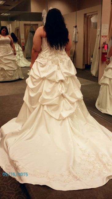 My dress fitting went great :) Pictures included!