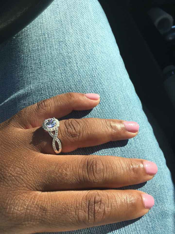 Lets see those beautiful engagement rings