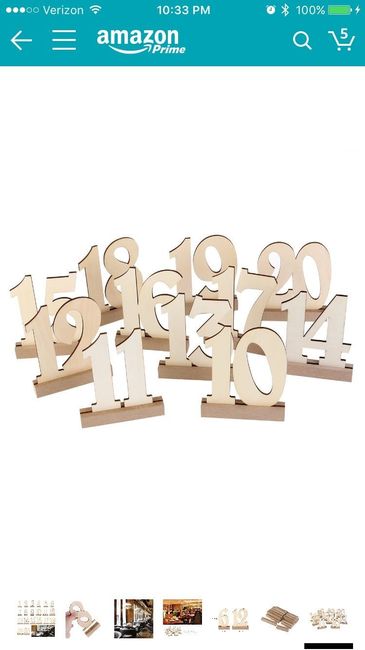 Show me your table numbers.