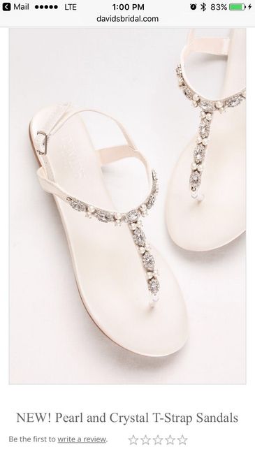Shoes to wear to ceremony for beach wedding