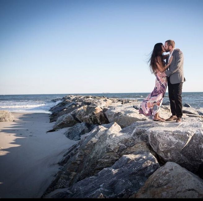 What season did you take engagement pics?