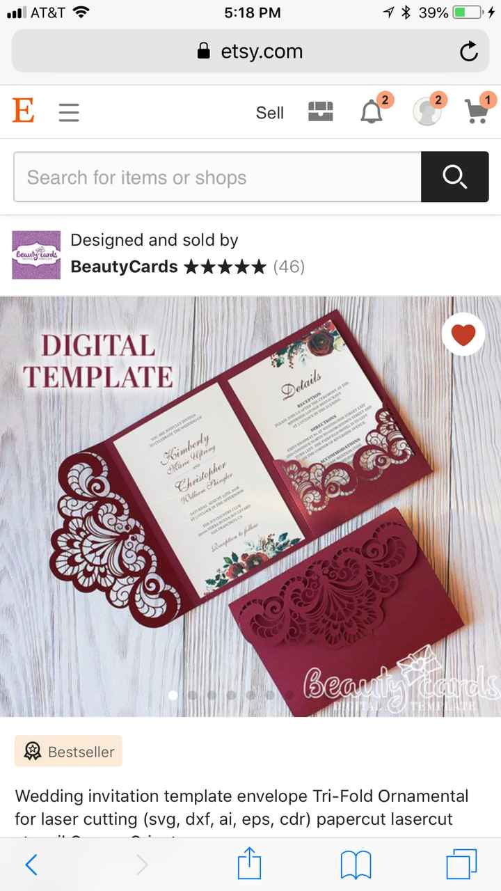 Wedding invitation templates. Which one?! - 1