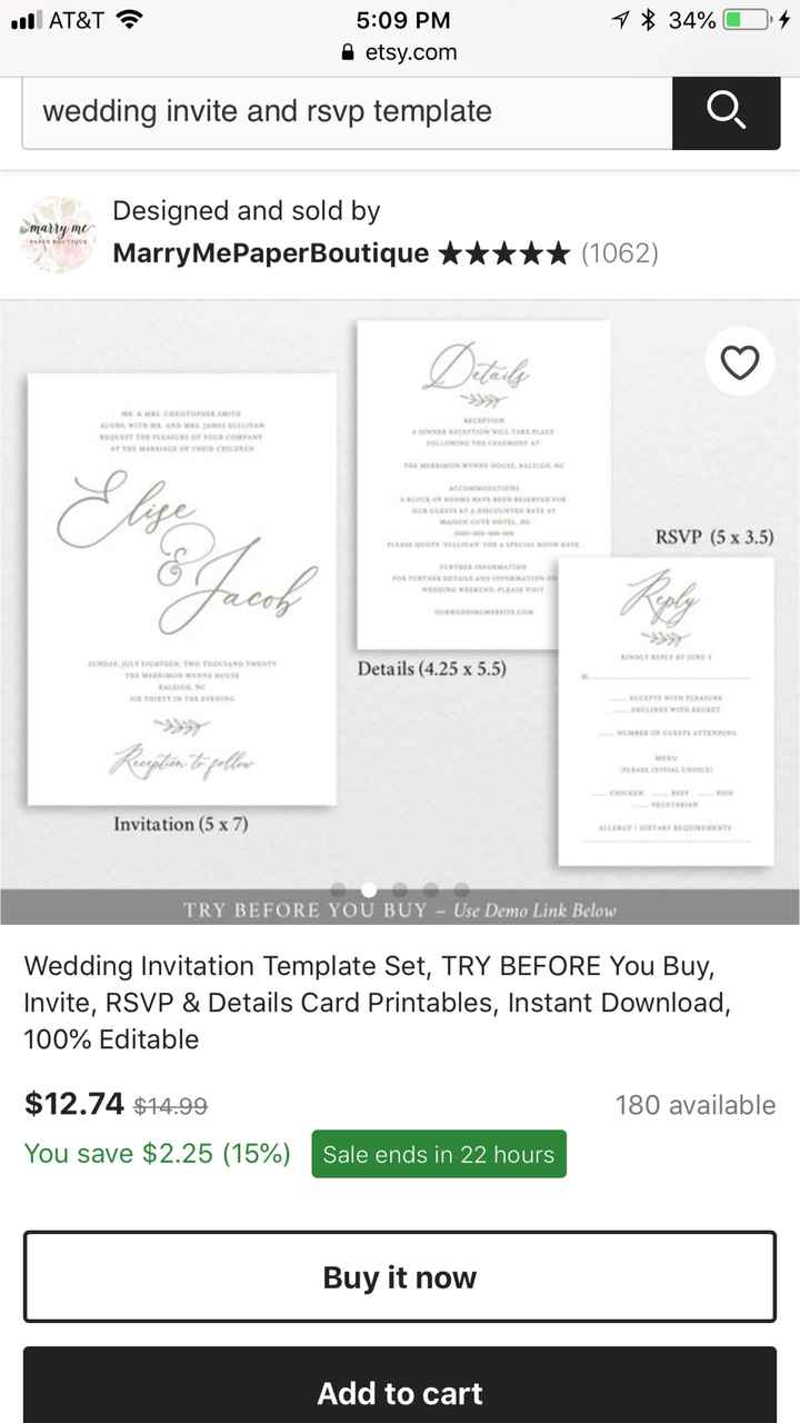 Wedding invitation templates. Which one?! - 3