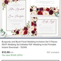 Wedding invitation templates. Which one?! - 2
