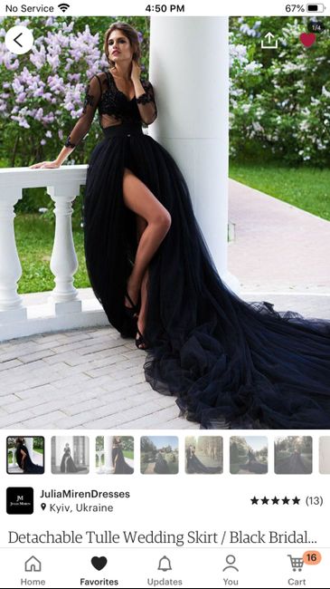 Black dress for Viking wedding? 2