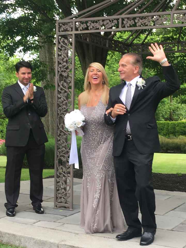 Cleavage & Wedding Dress - 1