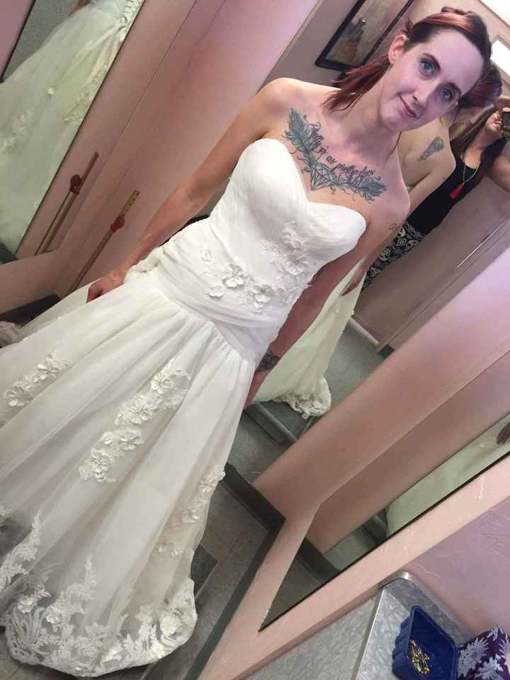 Show off your dress!!