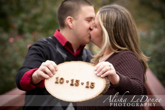 Save the Dates & Engagement Pictures are in!