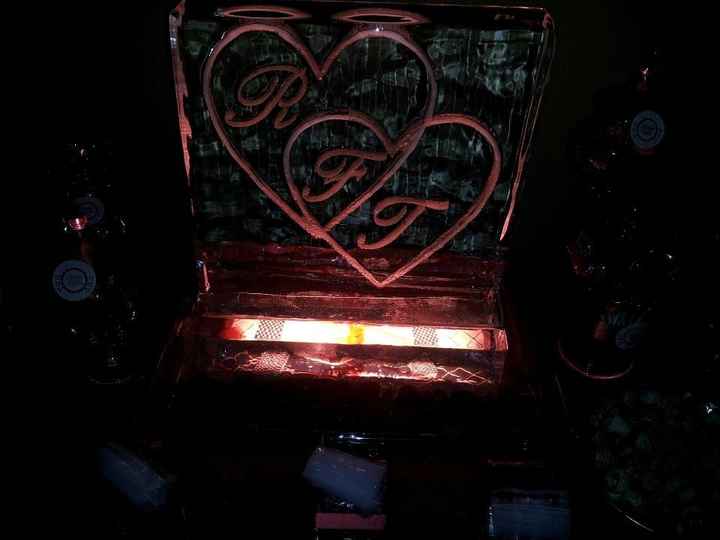 ice sculpture....
