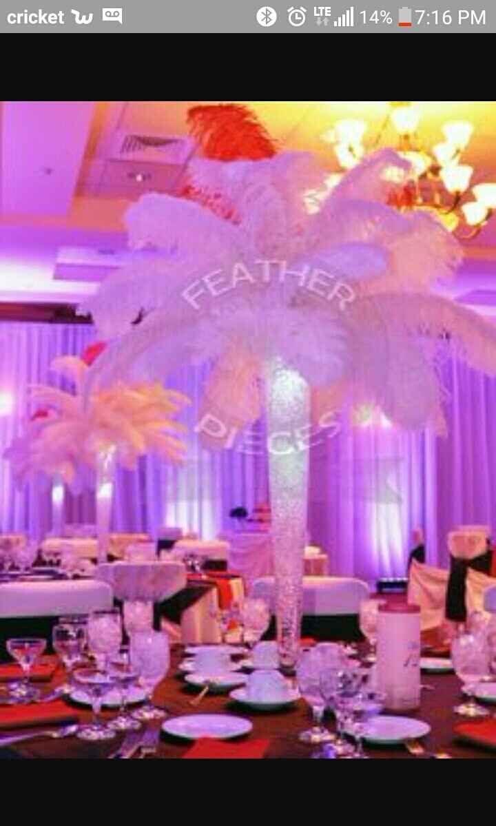 Feather Centerpiece People - Help!