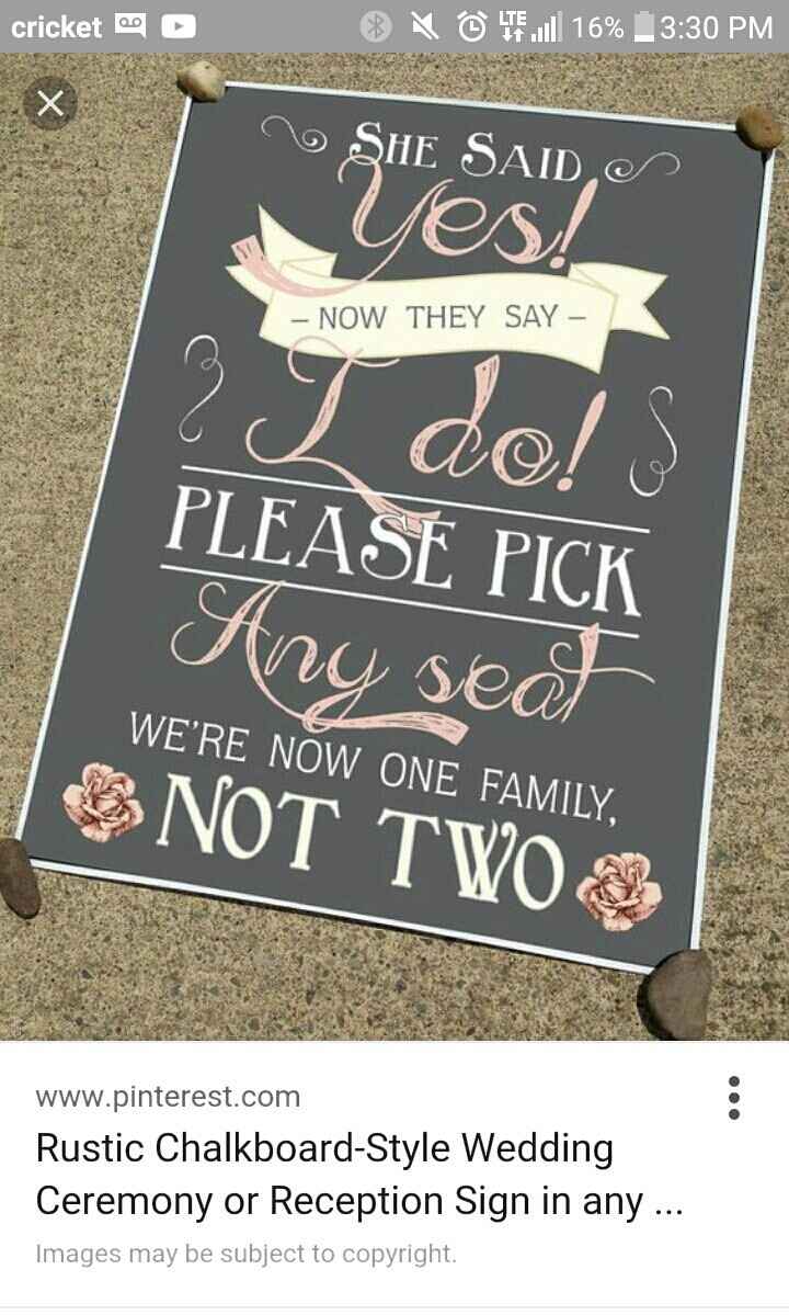 I need phrases for wedding signs
