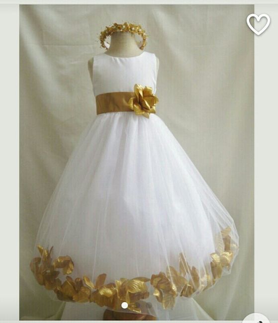 Flower girl dress & Ring bearer suit