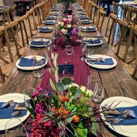 Cheese cloth table runners - 1