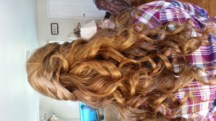 Hair and makeup trial