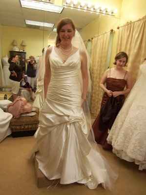 I want to see your dresses.