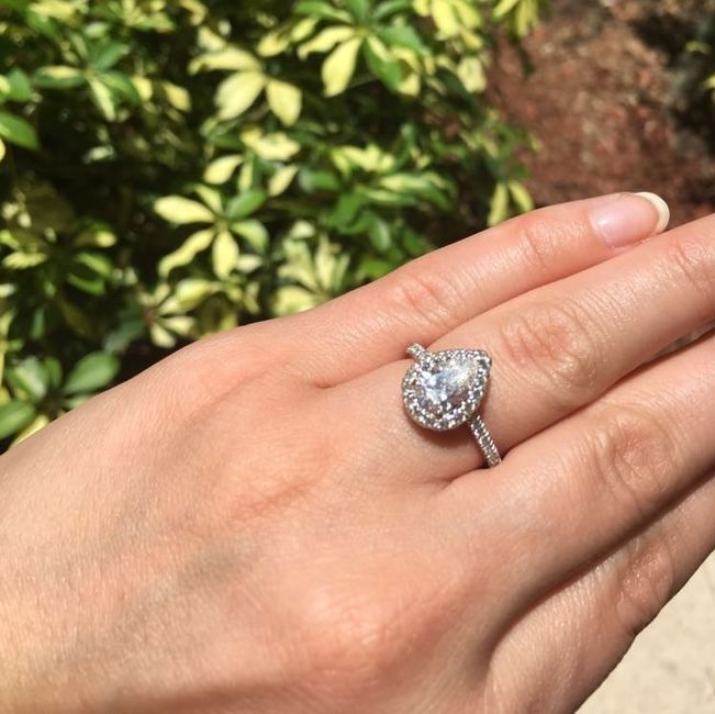 Let's see those rings! And for the Mrs lets see the bands with it ! I LOVE seeing everyone's bling:)