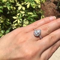 Let's see those rings! And for the Mrs lets see the bands with it ! I LOVE seeing everyone's bling:)