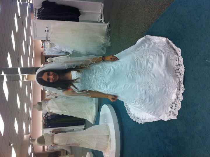 I said yes to the dress!!!!!  My davids bridal experience.....