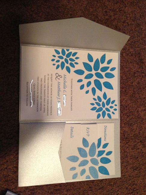 Invites and dress :)