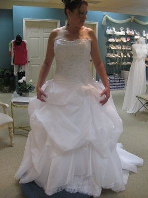2nd Hair & make up trial and my dress came in too!!! Good day! PICS