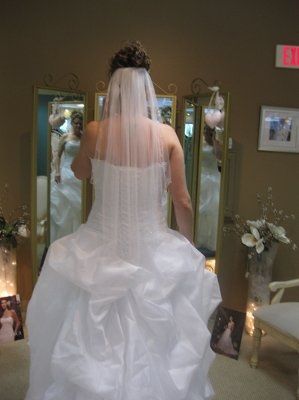 2nd Hair & make up trial and my dress came in too!!! Good day! PICS