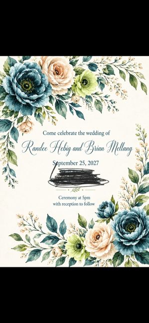 Couples getting married on September 25, 2027 1