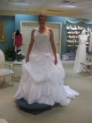 2nd Hair & make up trial and my dress came in too!!! Good day! PICS