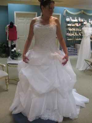 2nd Hair & make up trial and my dress came in too!!! Good day! PICS