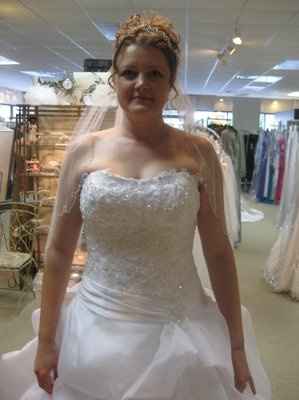 2nd Hair & make up trial and my dress came in too!!! Good day! PICS