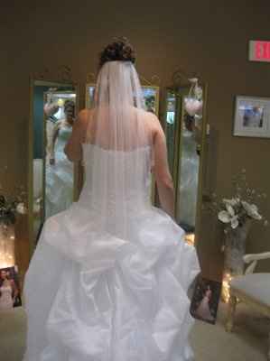 2nd Hair & make up trial and my dress came in too!!! Good day! PICS