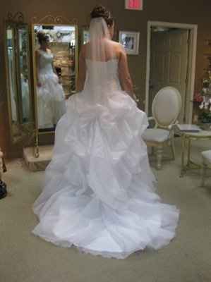 2nd Hair & make up trial and my dress came in too!!! Good day! PICS