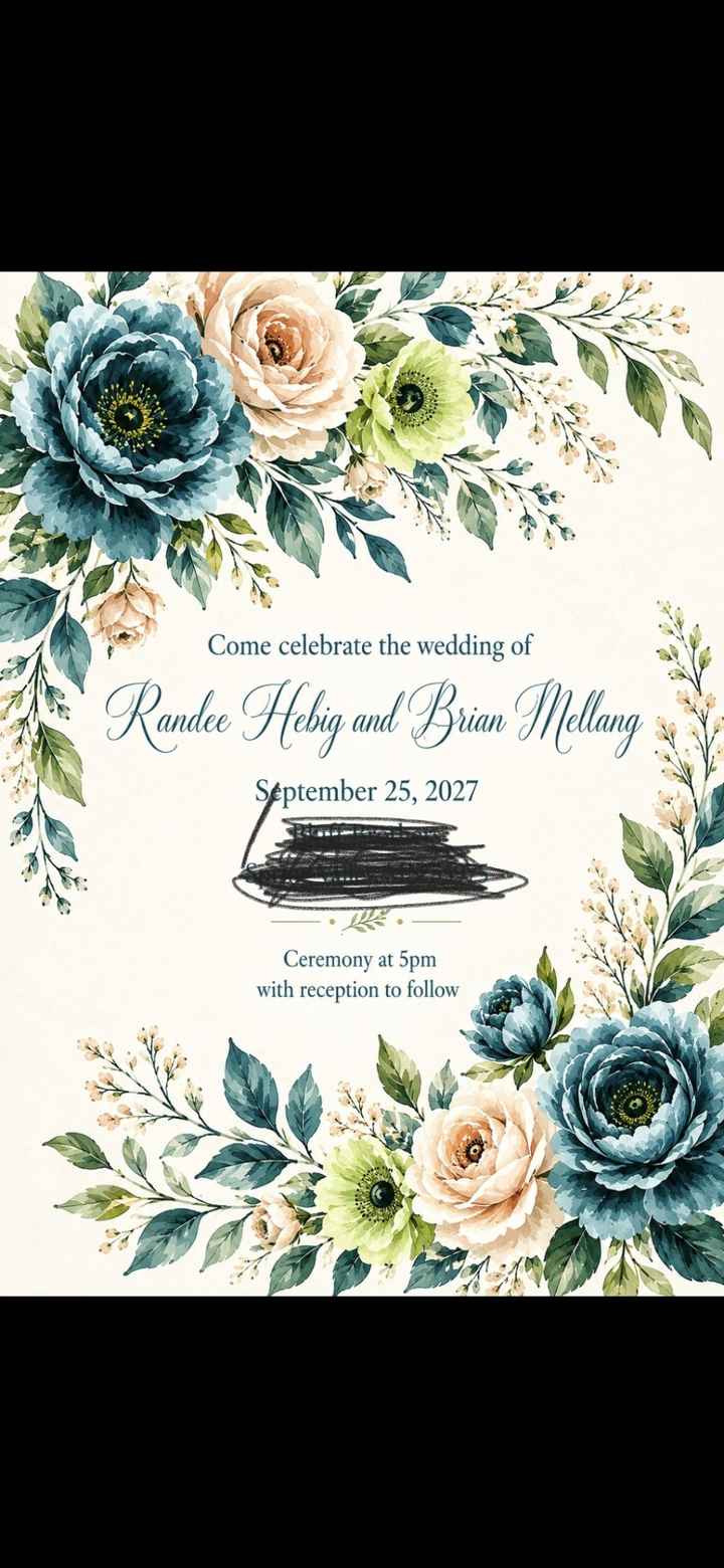 Couples getting married on September 25, 2027 - 1