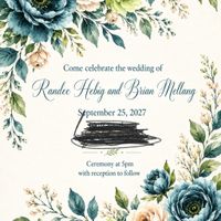 Couples getting married on September 25, 2027 - 1