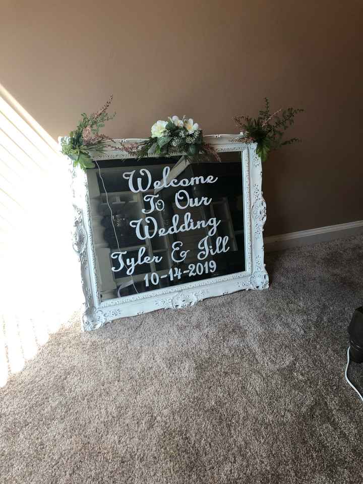 diy welcome sign - 1
