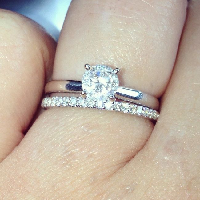What kind of wedding ring would you pair with a solitare?