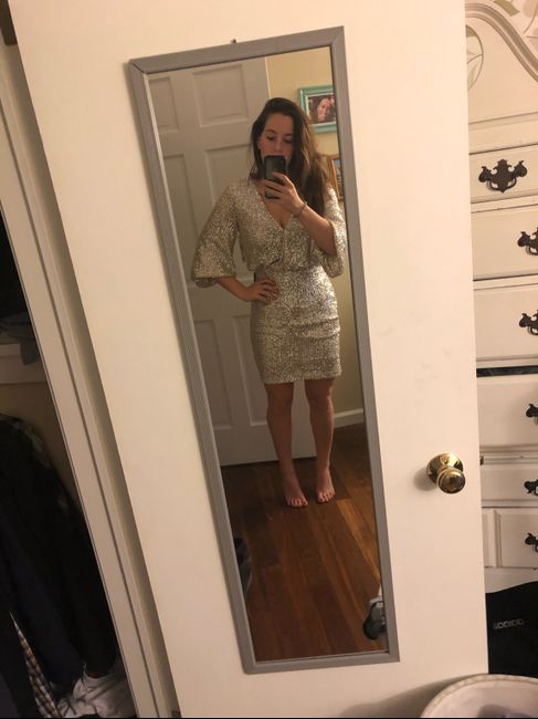 Rehearsal Dinner Dress - 1