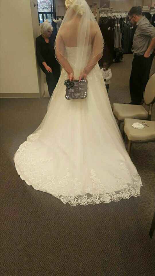My ceremony wedding gown