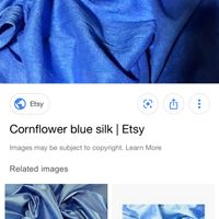 Blue wedding dress - how to find? - 1