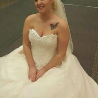 My ceremony wedding gown