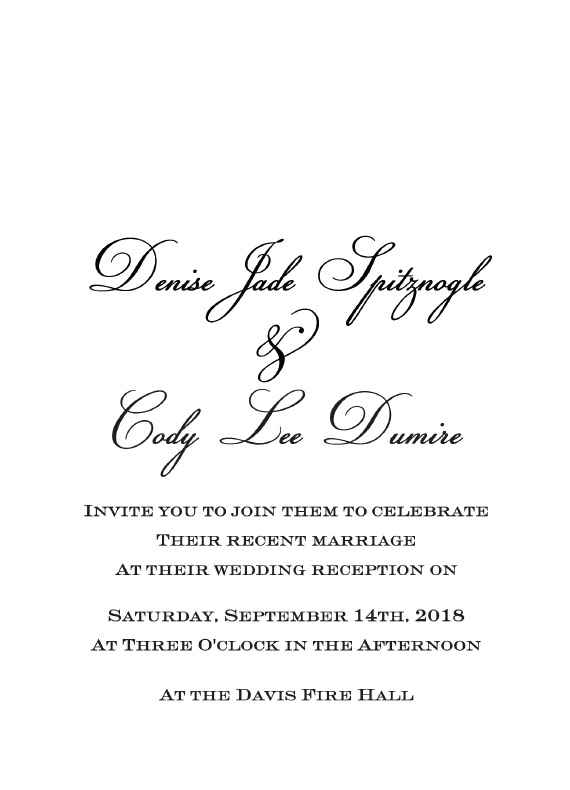Invitations