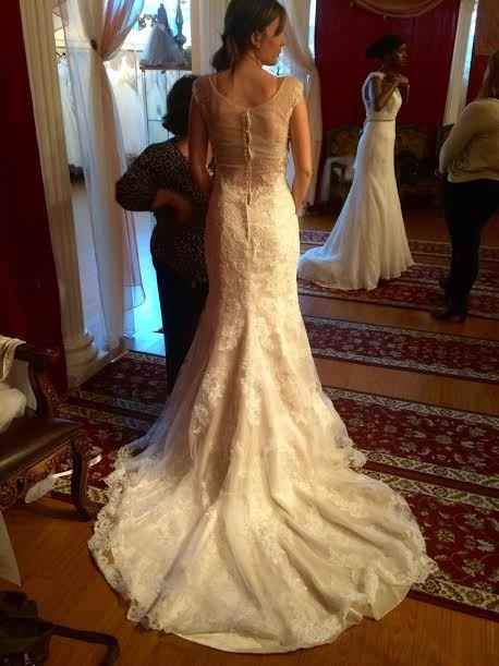 Yesterday was my first dress shopping experience... advice needed!