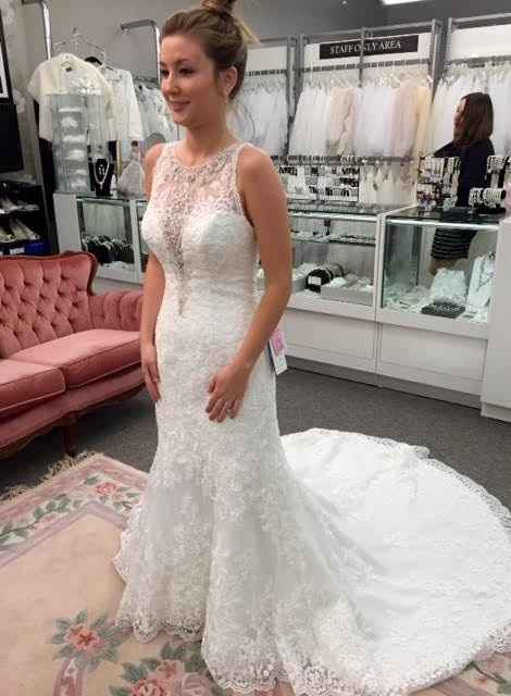 YAY my dress came in. Pictures from my first fitting