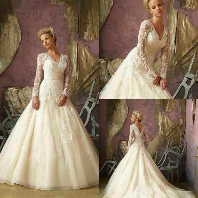 Lace Ballgown Wedding Dresses