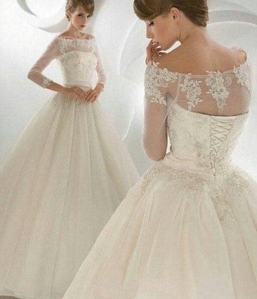 Lace Ballgown Wedding Dresses