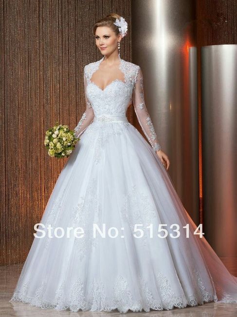 Lace Ballgown Wedding Dresses